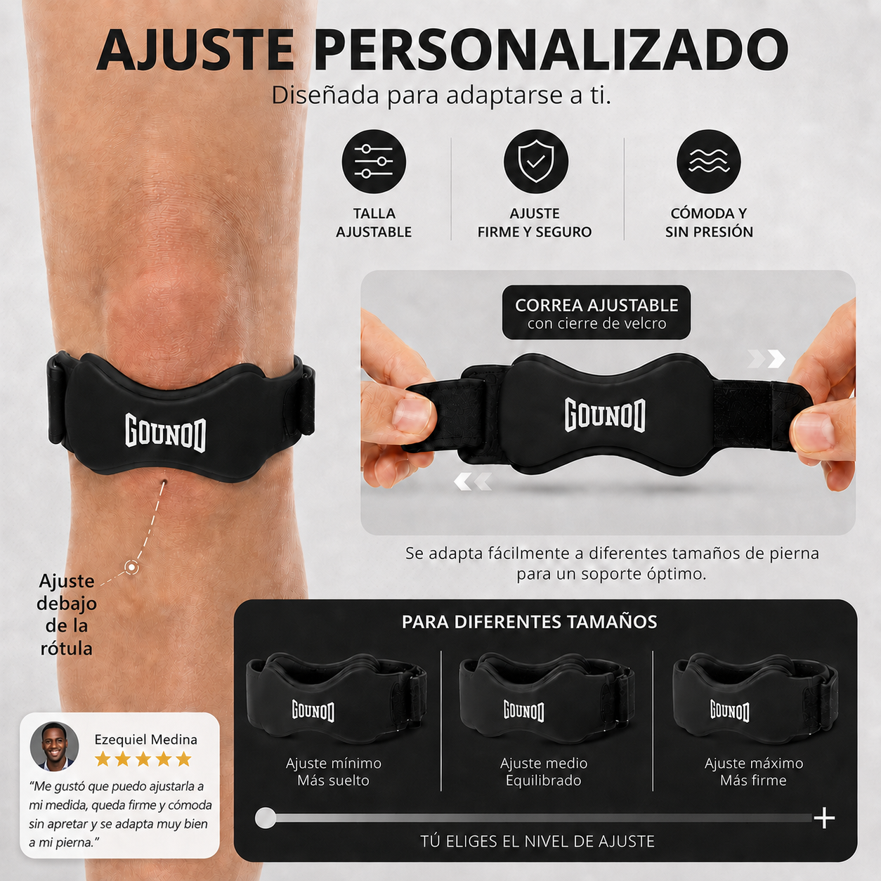 Rodillera Profesional para Aliviar el Dolor