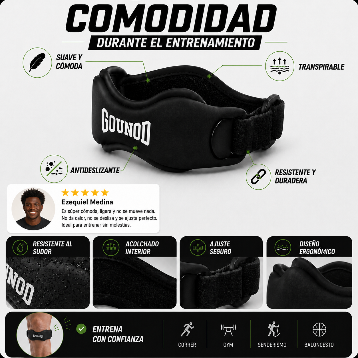 Rodillera Profesional para Aliviar el Dolor